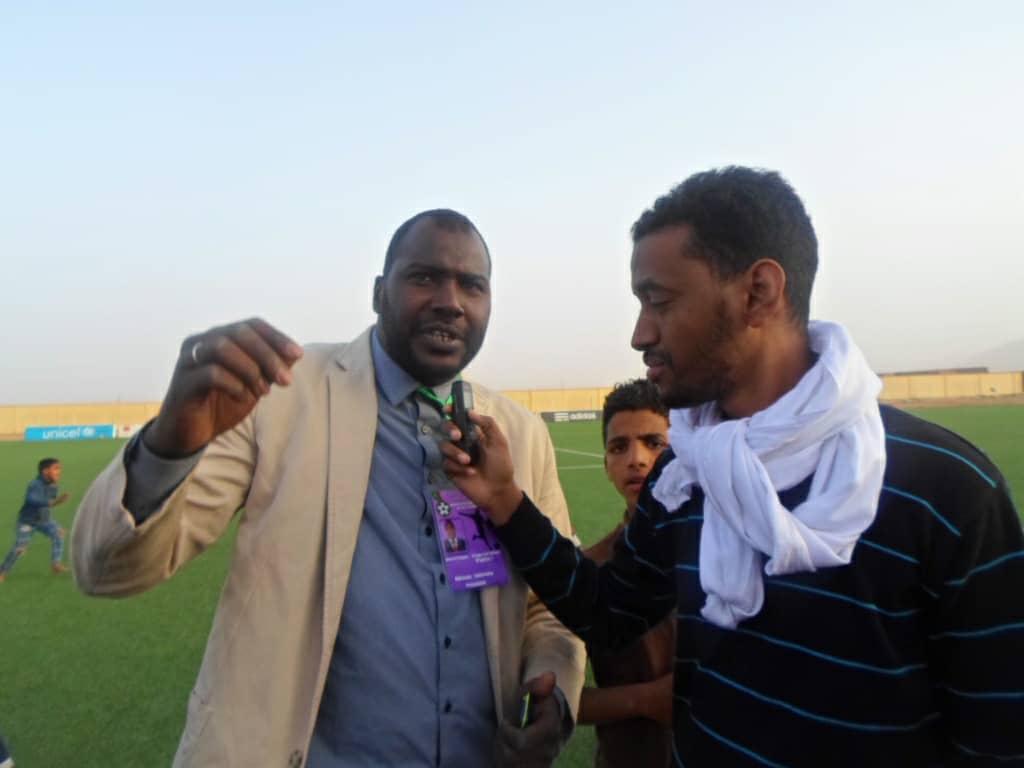 رئيس المبادرة الشبابية الداعمة للنادي "بيرام ولد سيدي"